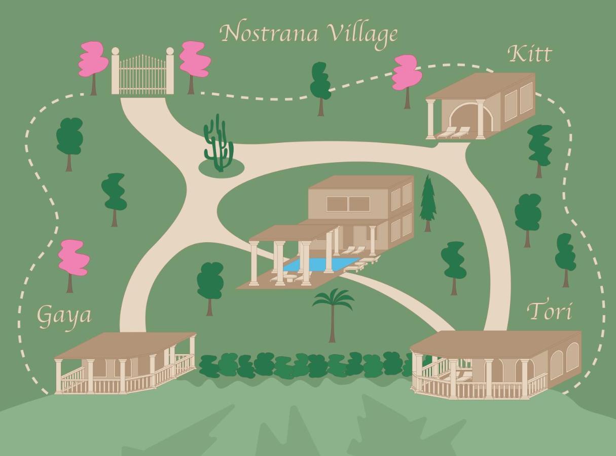 Nostrana Village Apartments Koskinou  Bagian luar foto
